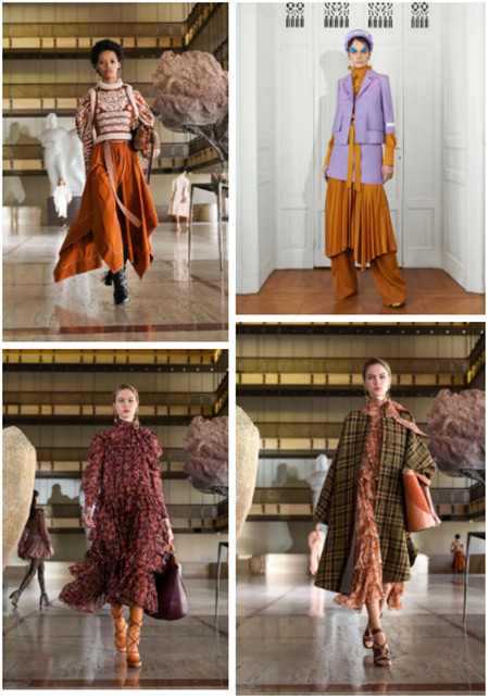 2021秋冬女裝十大流行色 晴空藍(lán)、嫩粉紅等色彩都很美(圖7)